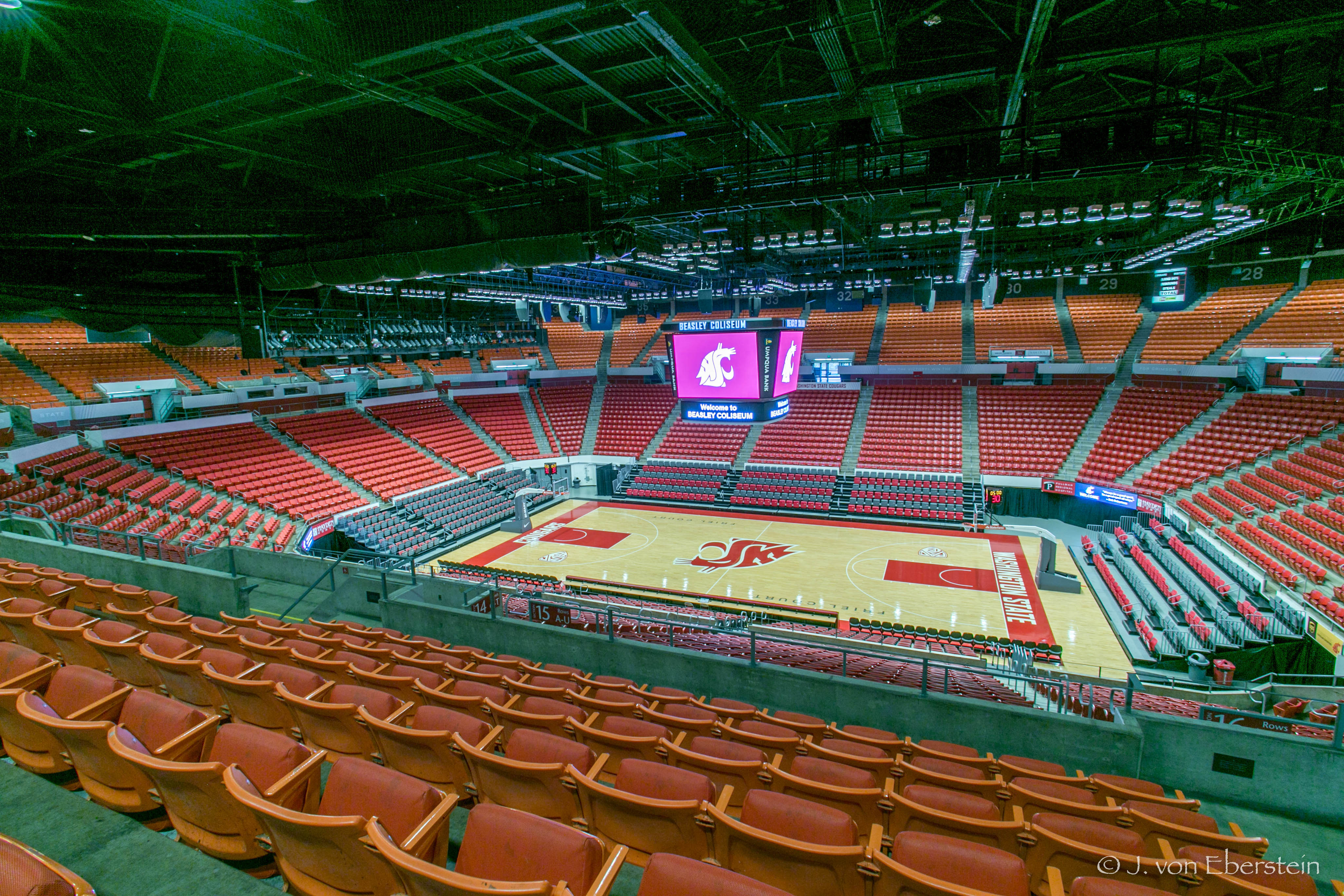 Beasley Coliseum, Washington State University, Pullman, WA
