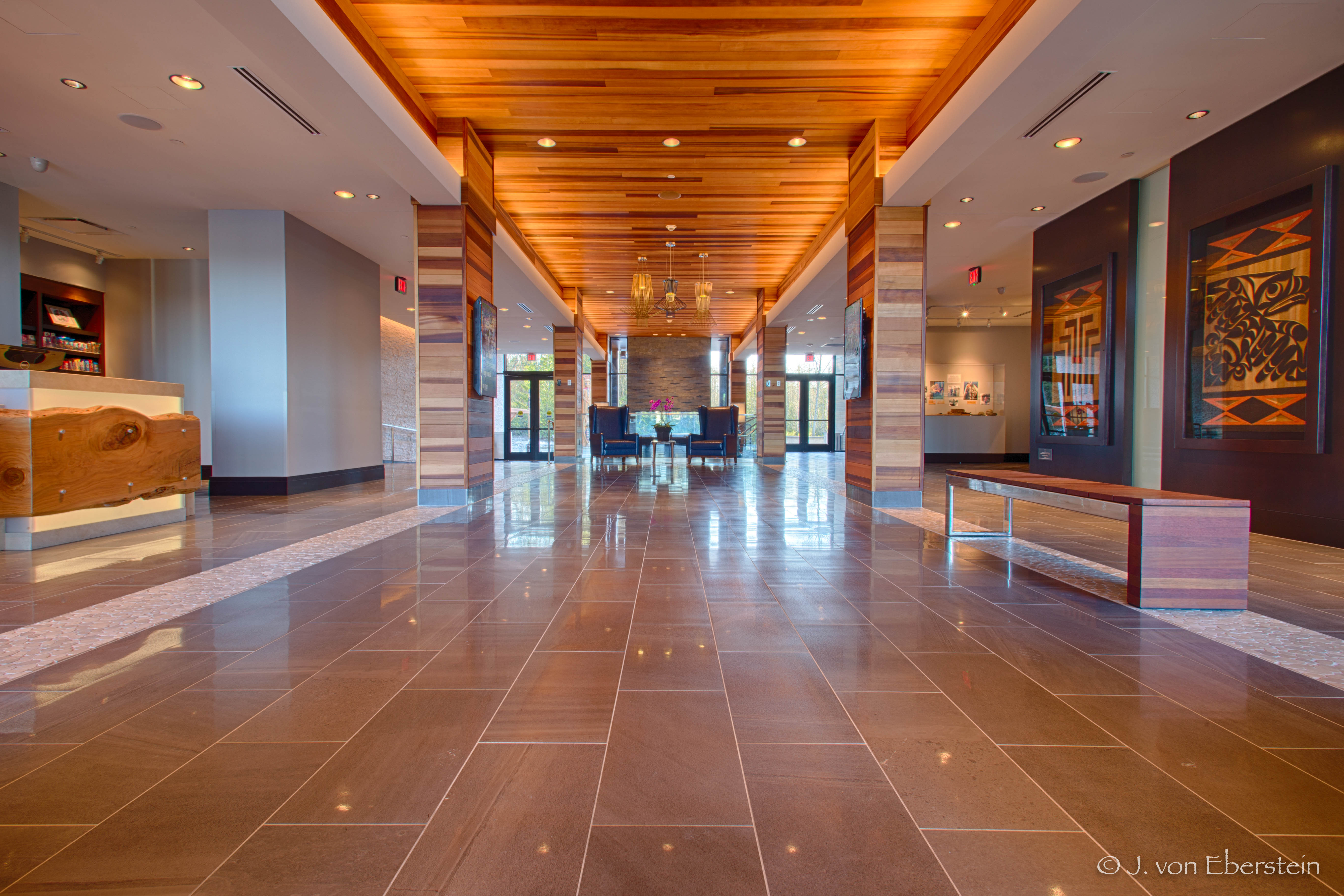 Lobby Entrance, Point Casino Hotel, Kingston, WA